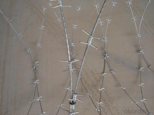 High Quality  Galvanized Barbed Iron Wire System 1