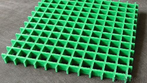 FRP Pultrusion Profiles Molding Floor Grating Anti-Slip Lightweight System 1