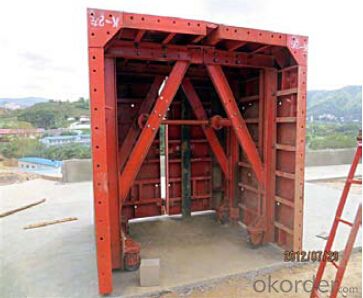 building tunnel formwork and scaffolding system System 1