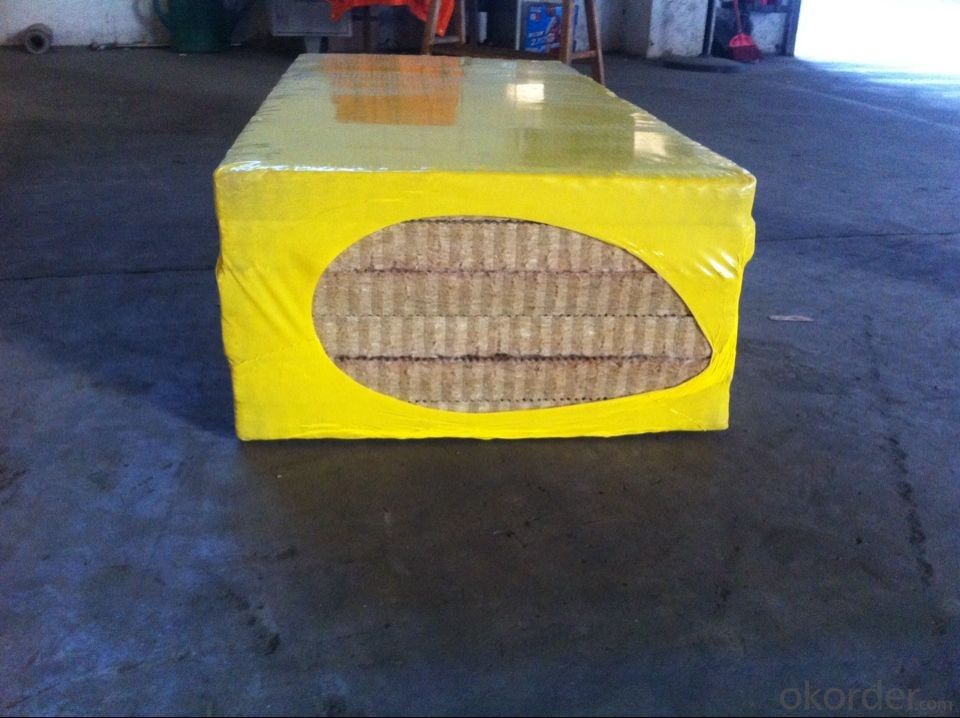 Insulation Rock Wool Board 180KG For Roofing Use