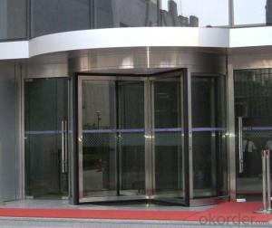 Automatic Revolving door four wings