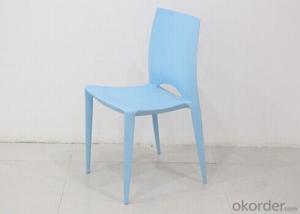 Blue Color Garden Plastic Chair