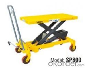 U.S. Type Manual Lift Table- SP800 System 1