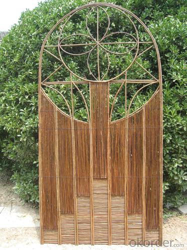 WICKER NATURAL FENCE GARDEN DECORATION PANEL System 1