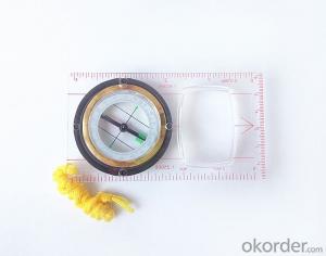 Mapping Scale Compass with Ruler for Surveying