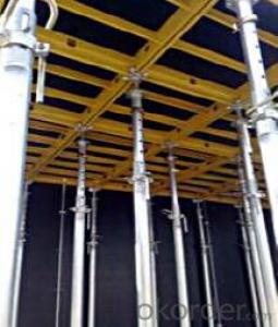 Aluminum-frame formwork and scaffolding system