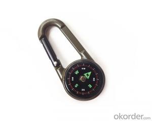 Metal Carabiner Magnetic Compass DC27 System 1