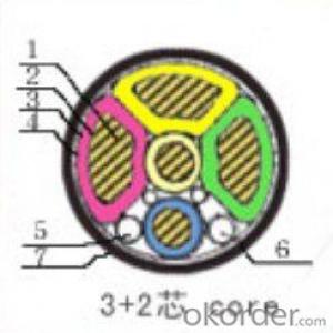 PE insulated PE-sheathed power cable System 1