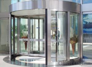 Automatic Revolving door two wings