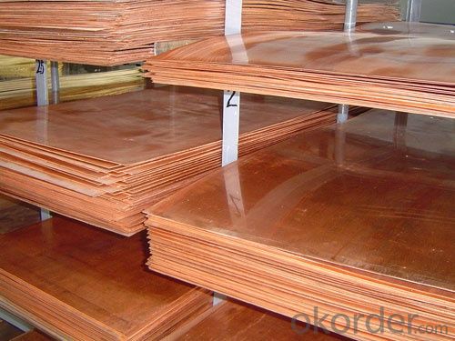 polished copper sheet-plate System 1