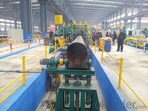 Steel Φ219 Φ711 CFOE mill roll forming machine System 1