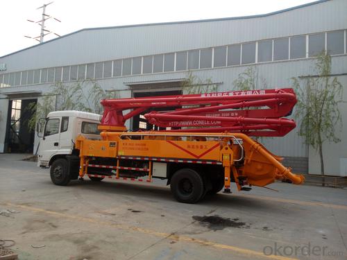 small  type  concrete  boom pump 21m 25m 29m System 1