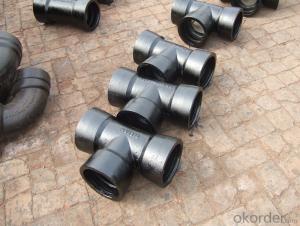 Ductile Iron Pipe Fitting  All Socket Tee ISO2531