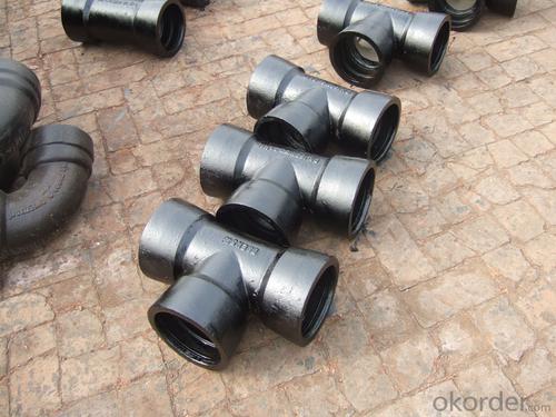 Ductile Iron Pipe Fitting  All Socket Tee ISO2531 System 1