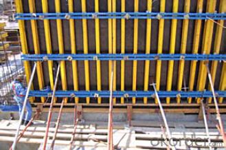 Timber-beam Formwork system for building construction System 1