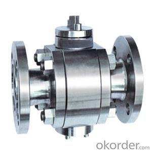 Cast Steel Trunnion Mounted Flange Ball Valve DN400 System 1