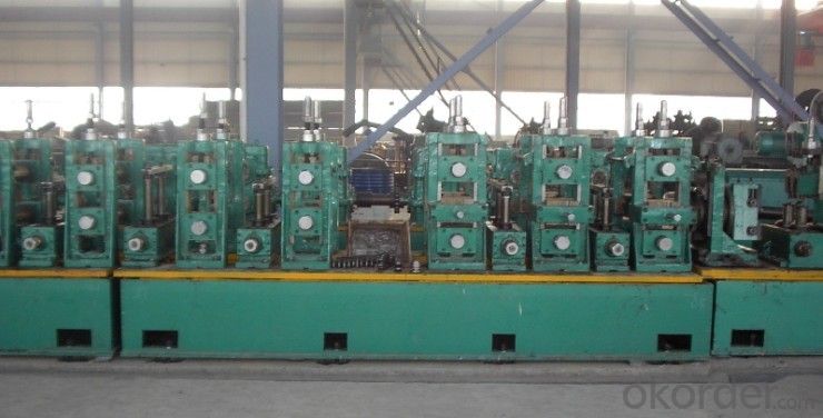 High frequency welded pipe mill