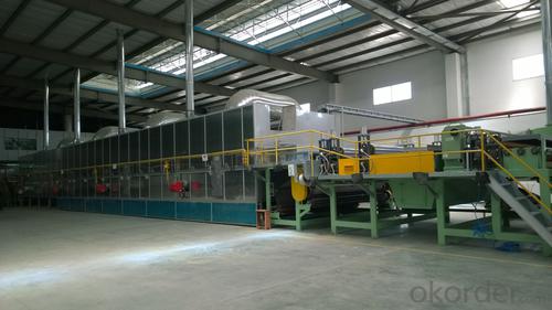 Equipment for Producing Chopped Strand Mat 3200mm System 1