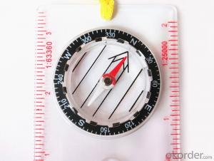 Professional Mapping Mini Compass with Scale