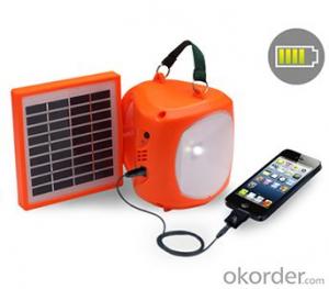 solar camping lantern System 1
