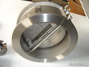 wafer type cast iron check valve
