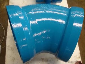 Ductile Iron Pipe Fitting with Double Socket  Bend