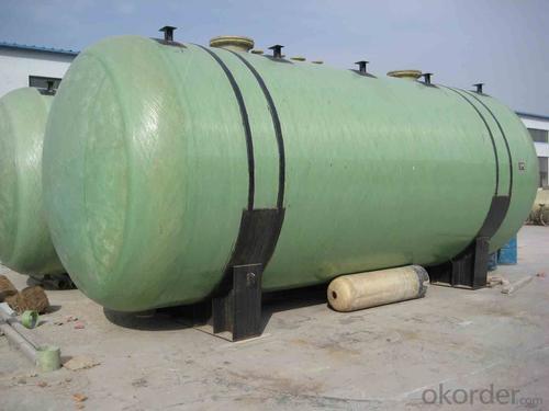 Fiberglass Reinforced Plastic High Quality FRP Pretreatment Tank DN8000 System 1