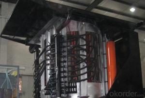 Brass scrap ,aluminum induction furnace of CNBM