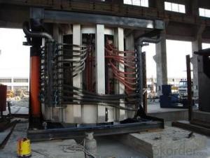 Pig iron melting induction furnace System 1