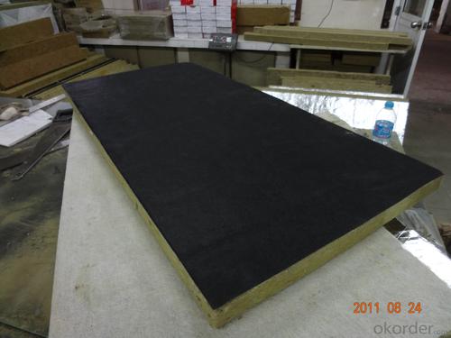 Rock Wool Black Fiberglass Tissue Rockwool Board System 1