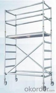 single width aluminium tower scaffolding