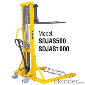 MANUAL STACKER Straddle Legs Style- SDJAS500/1000 System 1