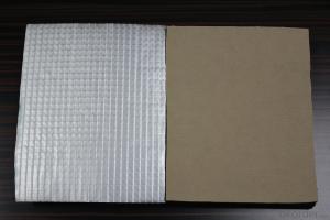 aluminium foil and kraft paper faced rubber insulation