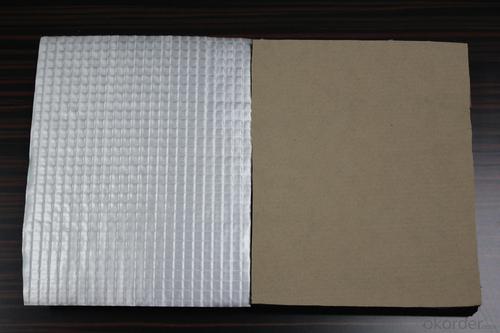 Aluminum Foil Facing Rubber Insulation with Kraft Paper System 1