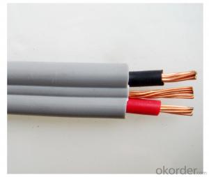 PVC Insulated and Sheathed Flat Cable 450/750V