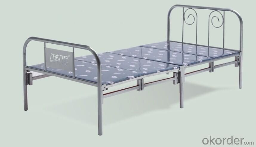Foldable Single Metal Bed System 1