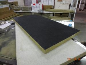 Black Tissue Faced Rockwool Board