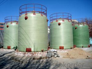 FRP Tanks for Water Treatment with Great Quality/FRP Soft Water Tank On Hot Sales /Fiber Glass Reinforced Plastic Vessels DN7000