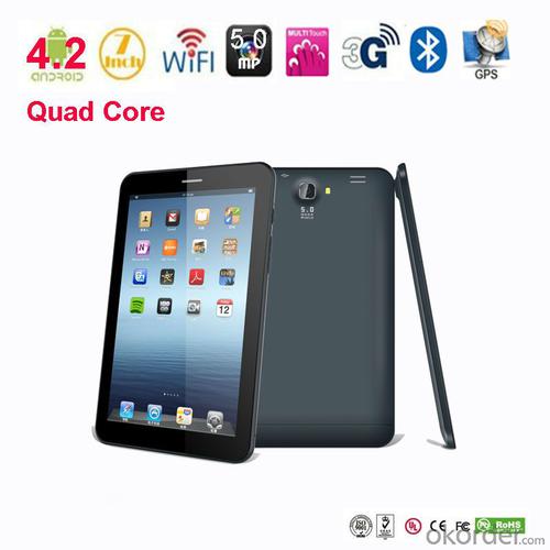 New model 7 inch mtk8389 quad core tablet pc with GSM WCDMA GPS,Bluetooth, HDMI System 1