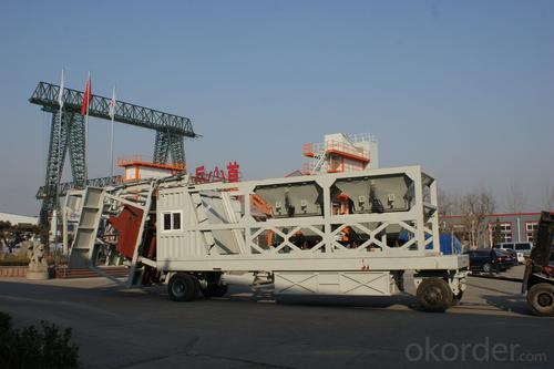 mobile concrete mixing plant,HZSY25,HZSY35,HZSY50,HZSY60 System 1