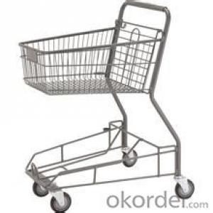 supermarket hand shopping cart