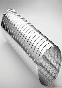 Non-ininsulated Alum. Flexible Duct Insulated Flexible Duct