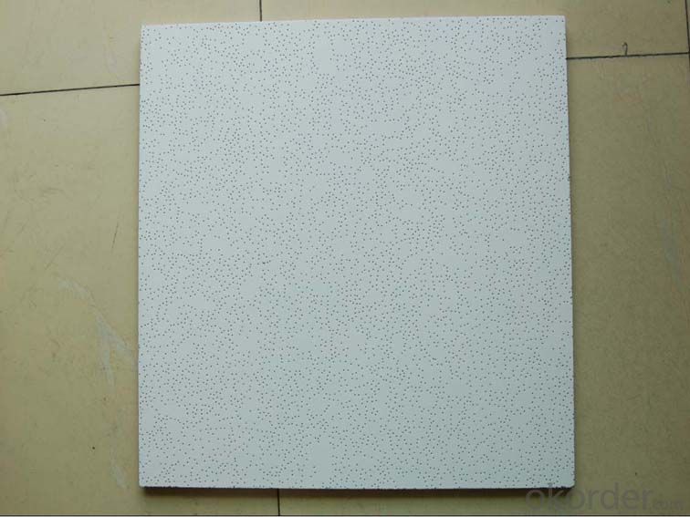 Sound-Absorbing Mineral Fiber Ceiling Tiles