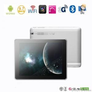 Fashional 9.7 inch 3G Tablet GPS FM Radio Blueooth Support System 1