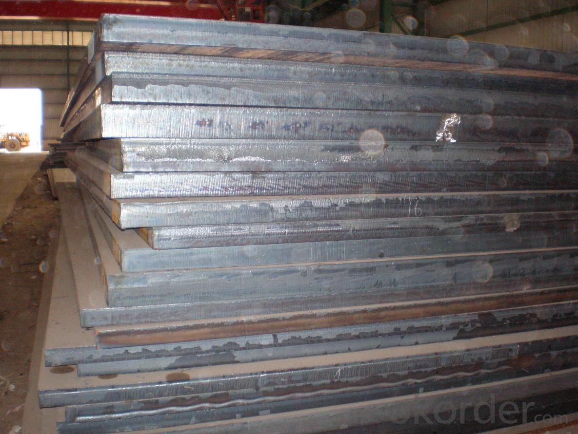 Hot-rolled steel plate