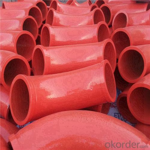 concrete pump R275 45D carbon steel elbow pipe System 1