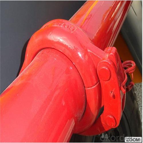 Concrete pump clamp coupling connect rubber hose System 1