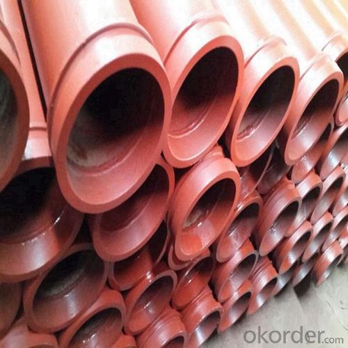 DN125 ST52 Concrete Pump Seamless Pipe System 1