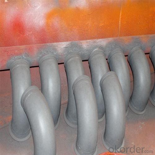 DN125 90D 45D 30D Single Wall  Concrete Pump Elbow System 1