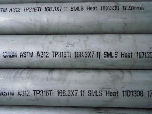 Stainless steel pipe 316Ti  6 System 1